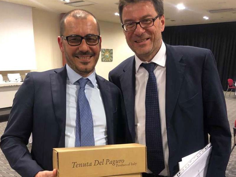 Tenuta Del Paguro pays homage to Giancarlo Giorgetti