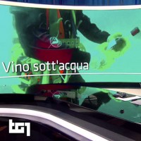 TG1 talks about underwater wines